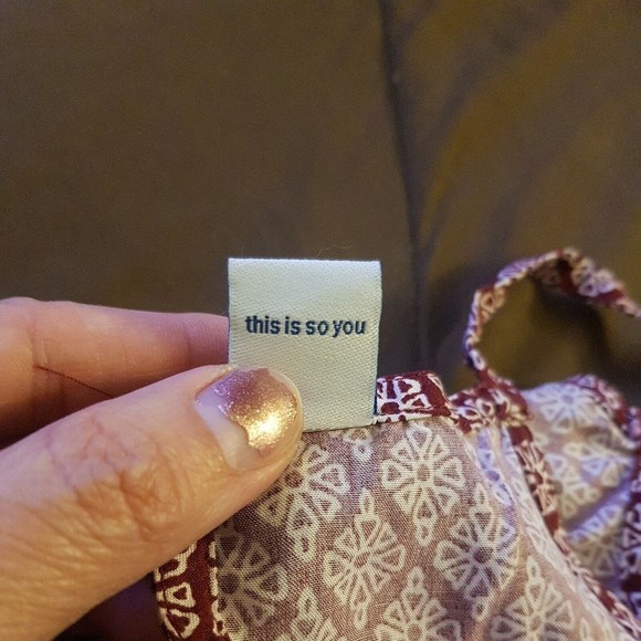 Old Navy Womens Blouse Print Tank Top Sleeveless Size XS Beach Boho Bohemian - Picture 10 of 12